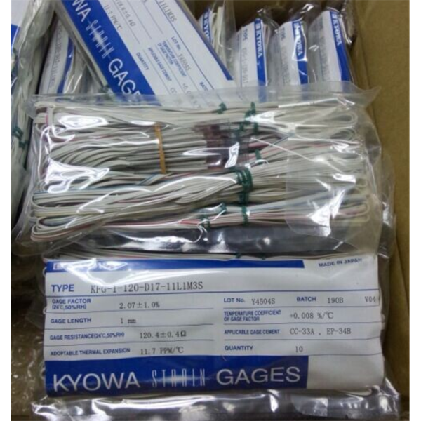 日本KYOWA共和配件耗材應(yīng)變片KFGS-2-120-D3-16 L30C2R