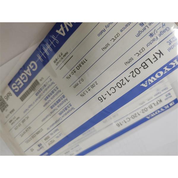 日本原裝進(jìn)口KYOWA應(yīng)變片KFGS-2-120-D31-23 L1M2S