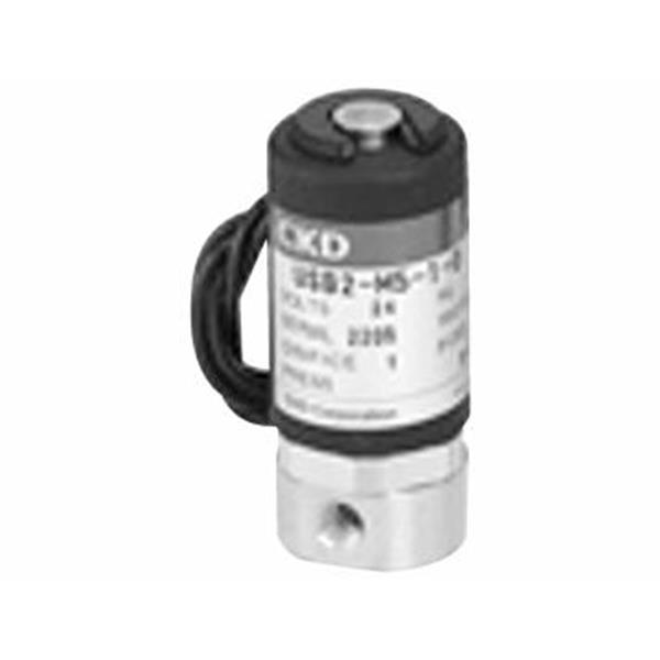 CKD喜開理多種流體小型直動(dòng)式2通電磁閥USB2-M5-1-DC12V